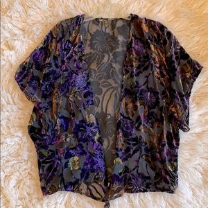NWOT Winter Kate boho silk top